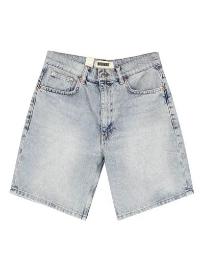 Woodbird Leroy Dawn Denim Shorts In Blue