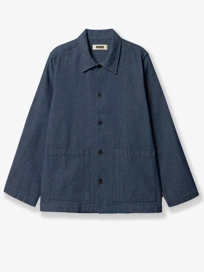 Woodbird Wbblade Needle Denim Jacket In Blue