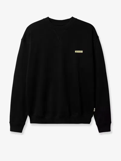 Woodbird Wbcane Lion Cotton Jersey In Black