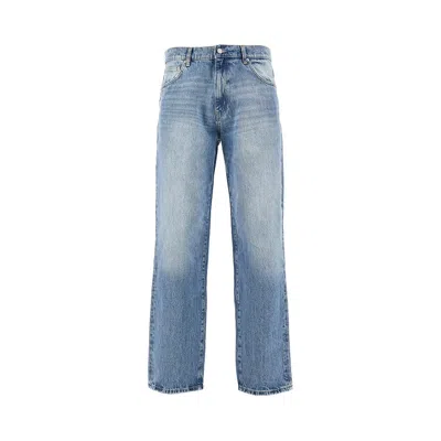 Woodbird Leroy Loose-fit Jeans In Blue