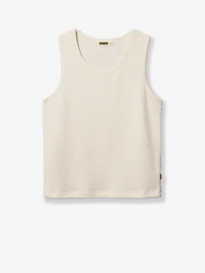 Woodbird Wblung Viscose Blend Tank Top In Sand