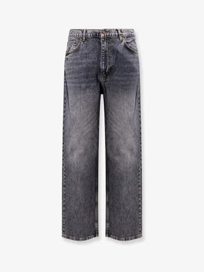 Woodbird Wbrami Shadow Jeans In Gray