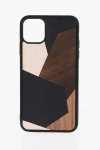 Wood'd Geometrical-motif Wooden Quartz Iphone 11 Pro Max Hard Case