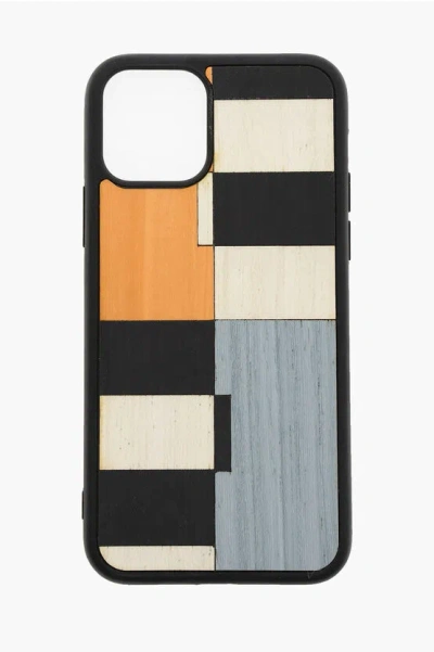 Wood'd Wooden Broken Signal Iphone 11 Pro Hard Case In Multi