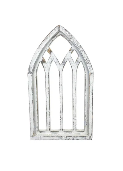 Wooded River Cathedral Arch Home Decor In Silver