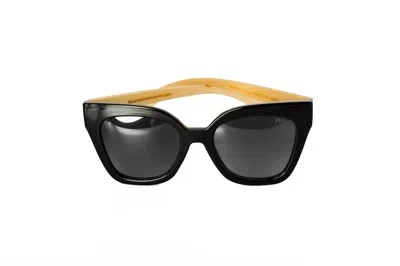 Wooden Element Women's Mcfly Wooden Sunglasses In Black