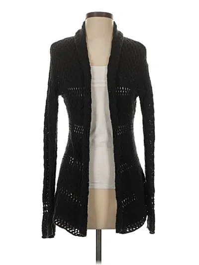 Pre-owned Wooden Ships Cardigan Sweater In Black