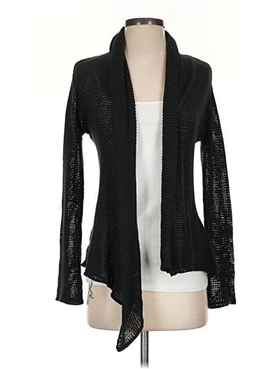 Pre-owned Wooden Ships Cardigan Sweater In Black