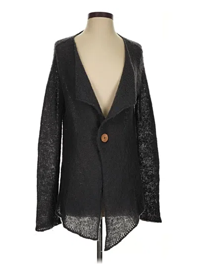 Pre-owned Wooden Ships Cardigan Sweater In Black