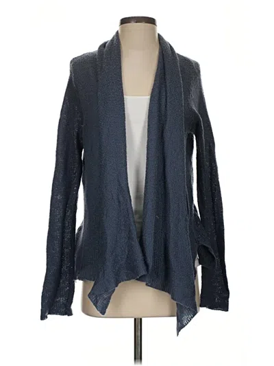 Pre-owned Wooden Ships Cardigan Sweater In Blue