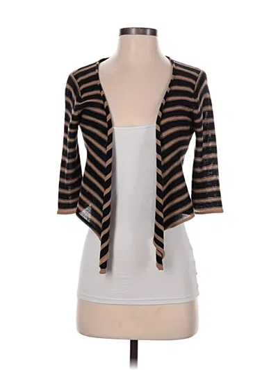 Pre-owned Wooden Ships Cardigan Sweater In Brown