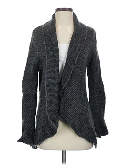 Pre-owned Wooden Ships Cardigan Sweater In Gray