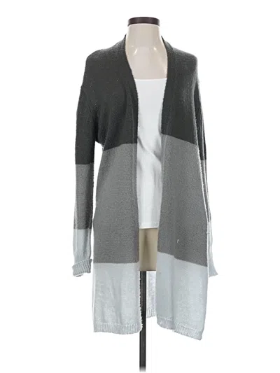 Pre-owned Wooden Ships Cardigan Sweater In Gray