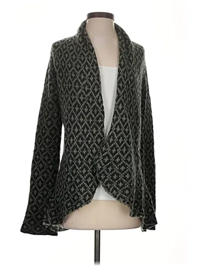 Pre-owned Wooden Ships Cardigan Sweater In Gray