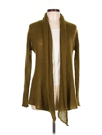 Pre-owned Wooden Ships Cardigan Sweater In Green