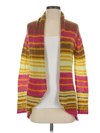 Pre-owned Wooden Ships Cardigan Sweater In Pink