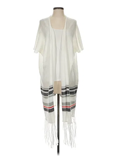 Wooden Ships Cardigan Sweater In White