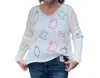 Wooden Ships Electric Ghosts Sweater In White In White