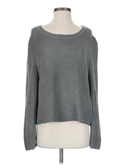 Pre-owned Wooden Ships Long Sleeve T-shirt In Gray