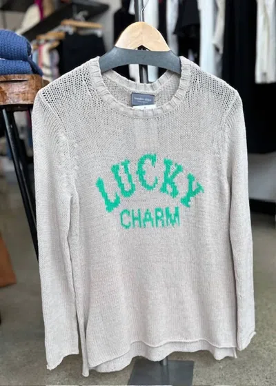 Wooden Ships Lucky Charm Crew In Khaki/seagreen In Grey