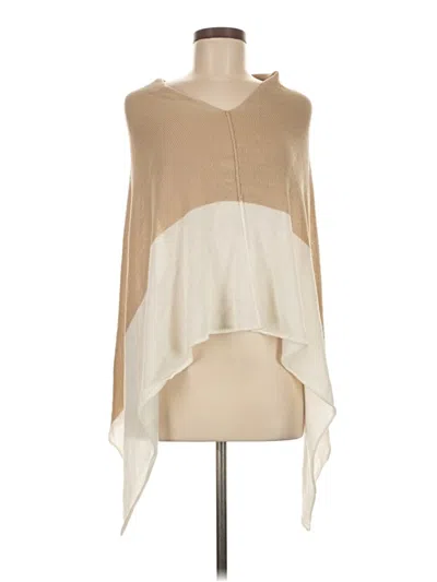 Pre-owned Wooden Ships Poncho In Tan