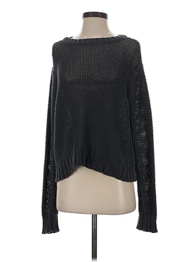 Pre-owned Wooden Ships Pullover Sweater In Black