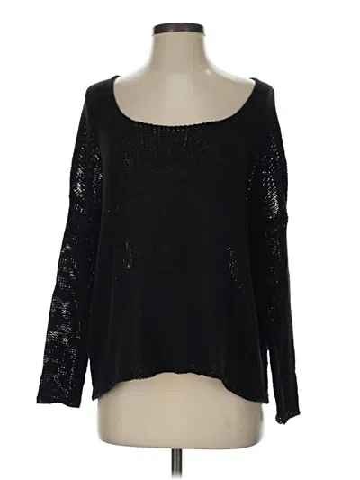 Pre-owned Wooden Ships Pullover Sweater In Black
