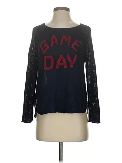 Pre-owned Wooden Ships Pullover Sweater In Blue