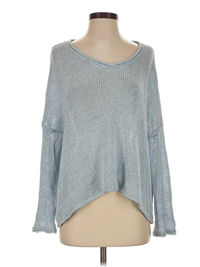 Pre-owned Wooden Ships Pullover Sweater In Blue