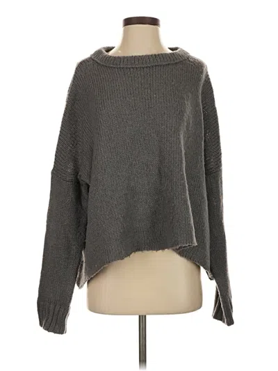 Pre-owned Wooden Ships Pullover Sweater In Gray