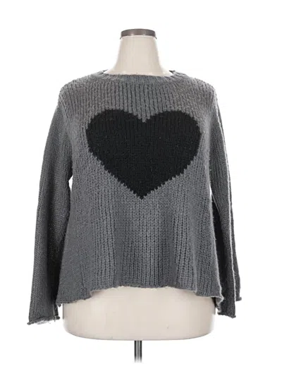 Pre-owned Wooden Ships Pullover Sweater In Gray