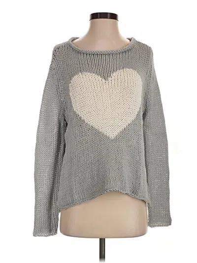 Pre-owned Wooden Ships Pullover Sweater In Gray
