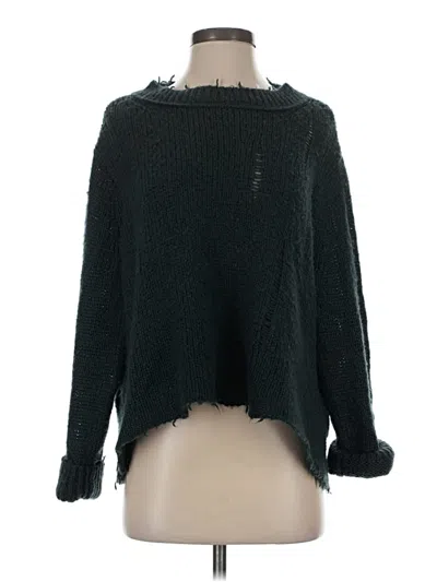 Pre-owned Wooden Ships Pullover Sweater In Green