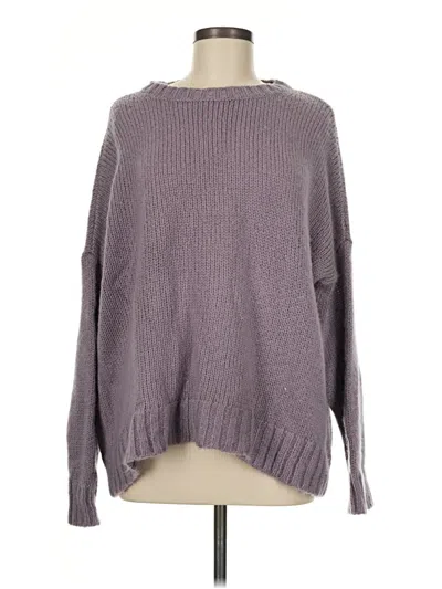 Pre-owned Wooden Ships Pullover Sweater In Purple