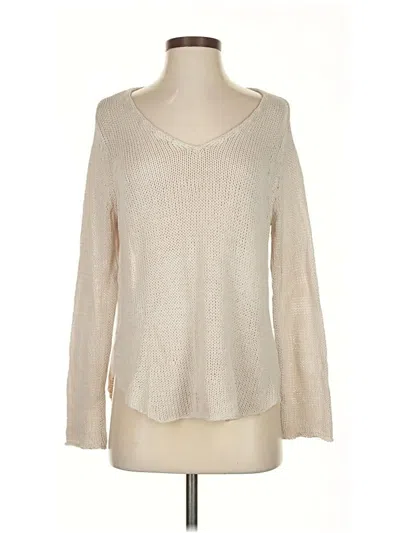 Pre-owned Wooden Ships Pullover Sweater In White