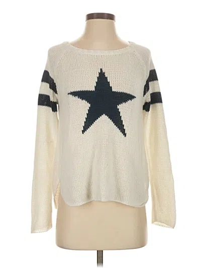 Pre-owned Wooden Ships Pullover Sweater In White