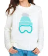 Wooden Ships Ski Babe Sweater In Pure Snow In Multi