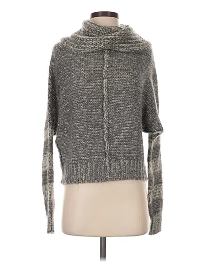 Pre-owned Wooden Ships Turtleneck Sweater In Gray