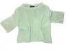 Wooden Ships Women's Hill Half Sleeve Sweater In Mojito In Green