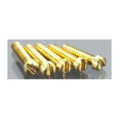 Woodland Scenics 0.252 In. 0-80 Fillister Head Machine Screw - 5 Per Pack