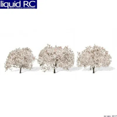 Woodland Scenics 1.75-2.25 In. Cherry Blossom Tree - Pack Of 3