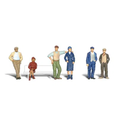 Woodland Scenics Bystanders - Ho Scale 6 Piece