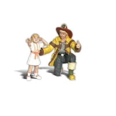 Woodland Scenics G Fireman Bill & Betsy