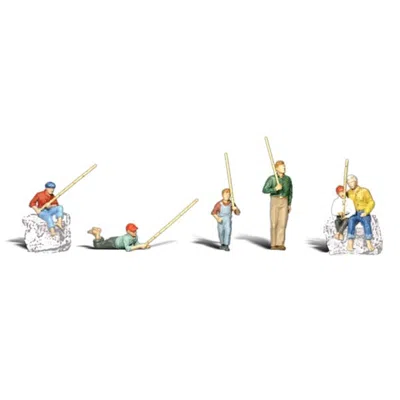 Woodland Scenics Gone Fishing - O Scale, 5 Piece