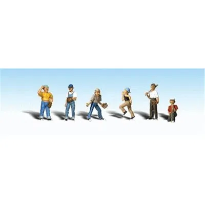 Woodland Scenics Ho Baseball Players Ii