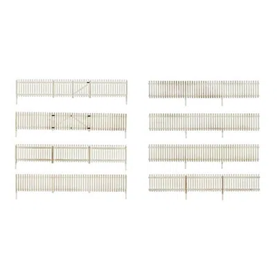 Woodland Scenics Ho Scale Picket Fence Kit