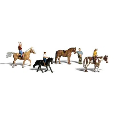 Woodland Scenics Horseback Riders - N Scale