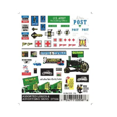 Woodland Scenics Logos & Advertising Signs
