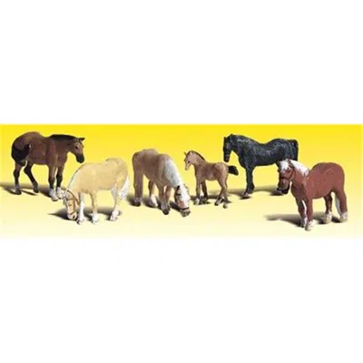 Woodland Scenics N Farm Horses