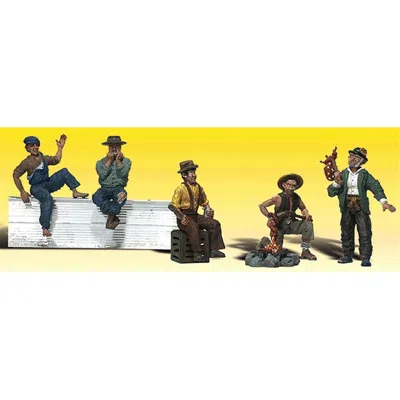 Woodland Scenics N Figures Hobos